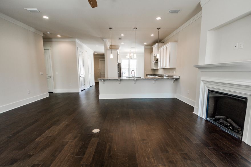 The Oakview is a fantastic home and MOVE IN READY offering 2,365 square feet with 3 BR/3.5 BA and a large 2 car garage! The spacious master suite is located on the first floor with 2 additional bedrooms on the second floor including a loft. The gourmet kitchen has granite countertops, custom cabinetry with easy glide drawers and a Whirlpool appliance package. Additional included home features are 10' ceilings on the first floor, 9' ceilings on the second, a hardwood staircase, wood floors in shared living and dining spaces and carpet in all bedrooms. Paradise Cove is a picturesque neighborhood surrounded by a white picket fence of three and four-bedroom cottage-style homes. Our Model Home is Open Daily at 200 Blakely Drew Blvd Santa Rosa Beach, FL 32459