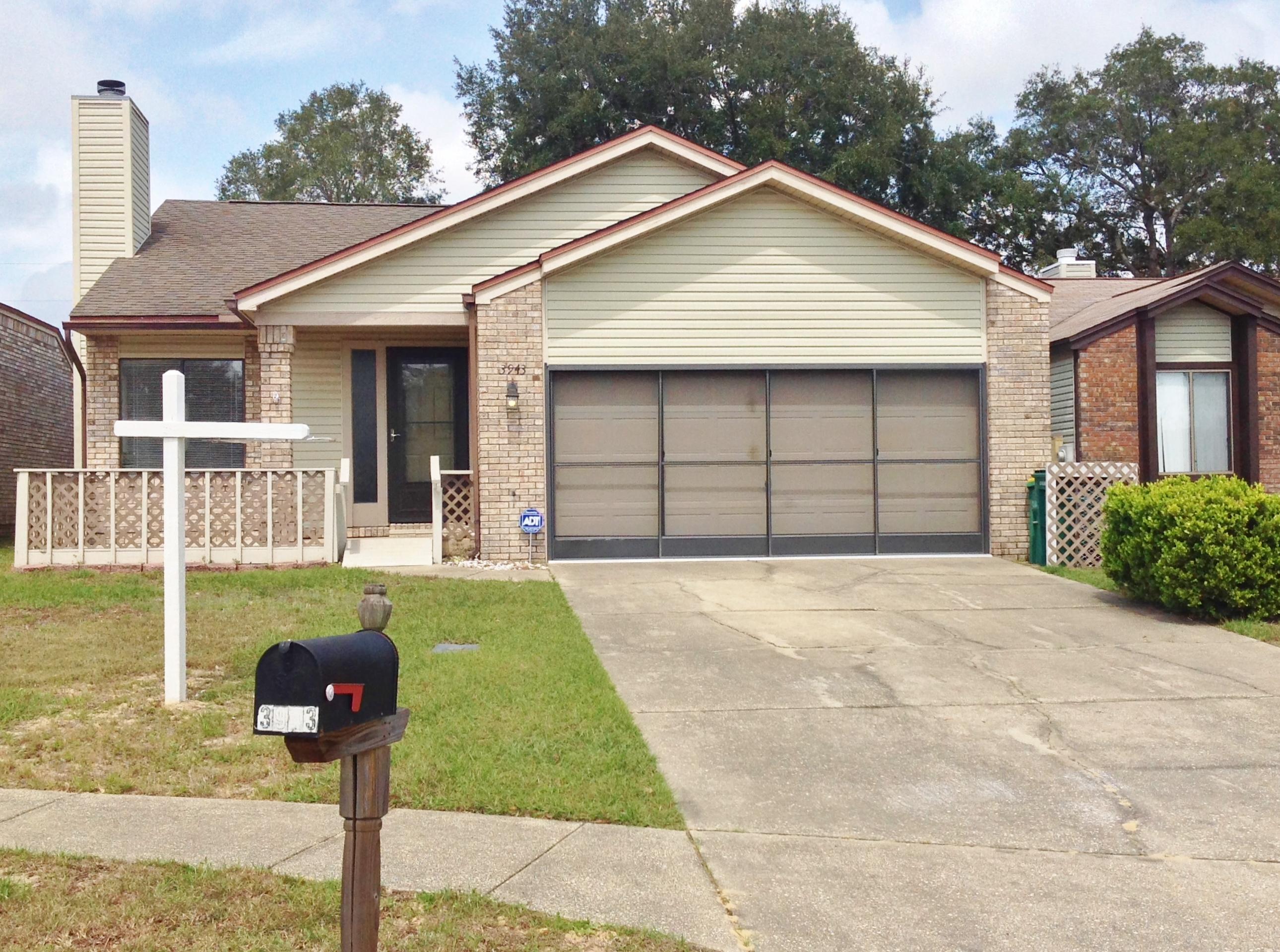 Prepare to fall in love with this little beauty that lives large! Located in the highly desired Cedar Ridge neighborhood, minutes to Eglin AFB, schools, Mattie Kelly Arts Center, Medical and shopping. Immaculate and Move-in ready. Engineered wood floors were recently installed. Neutral paint with crown molding and brick gas fireplace is the center piece of the great room with cathedral ceiling. The open floor plan flows well and offers so much. Spacious tiled kitchen has gas stove, stainless steel microwave & pantry. Plenty of room for an island or table. Master bedroom has walk-in closet and Master bath has medicine cabinet and linen closet. Guest bath is convenient to 2nd bedroom. Screened porch off the kitchen extends living, along with a lattice pergola. Full sized 2 car garage has