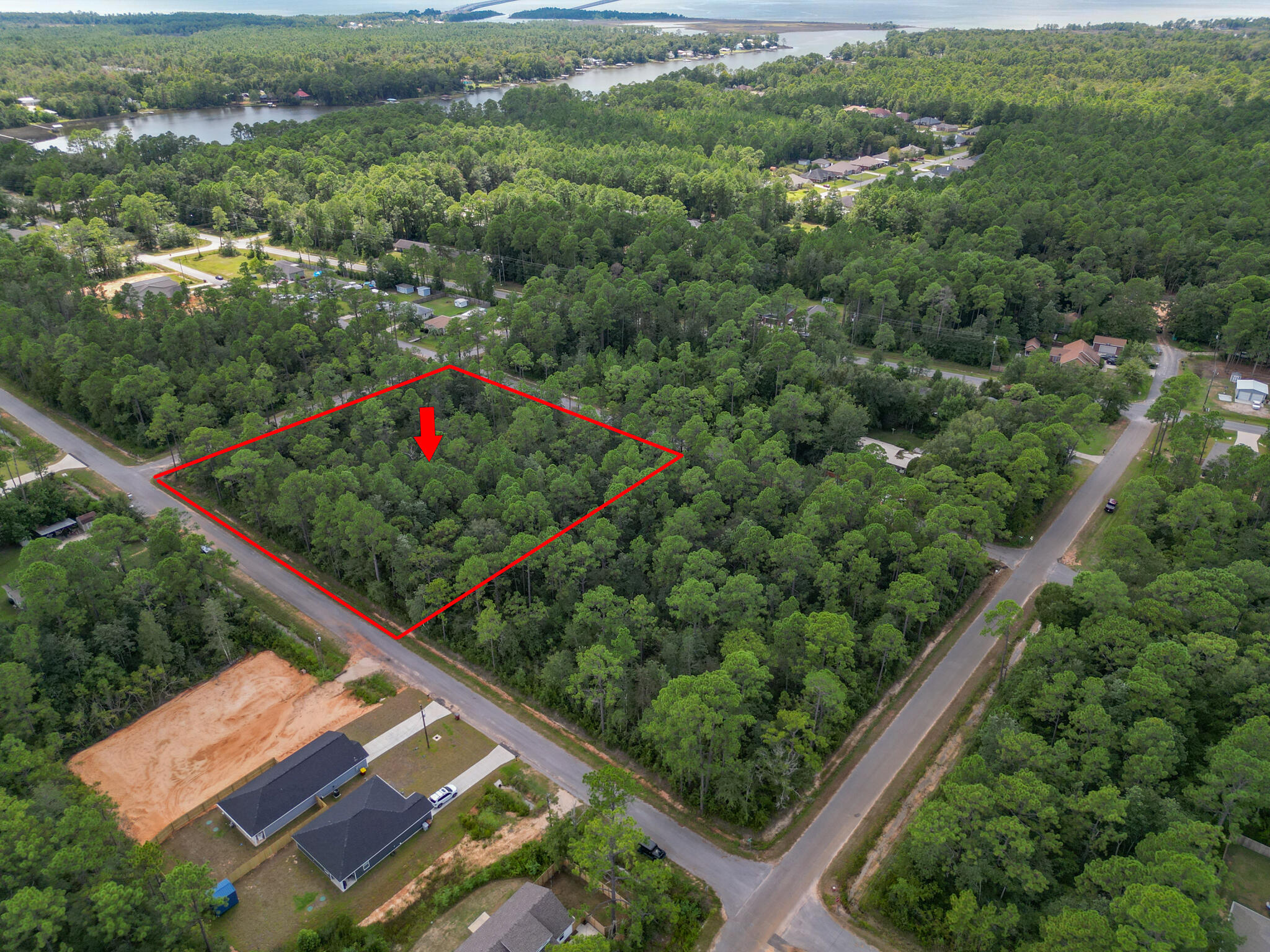 Welcome to Avalon Beach. Come build your dream home on this 1.76 acres. Located a mile to Mulet Bay. 10 minutes from interstate 10. Just minutes to shopping centers, schools, and restaurants.