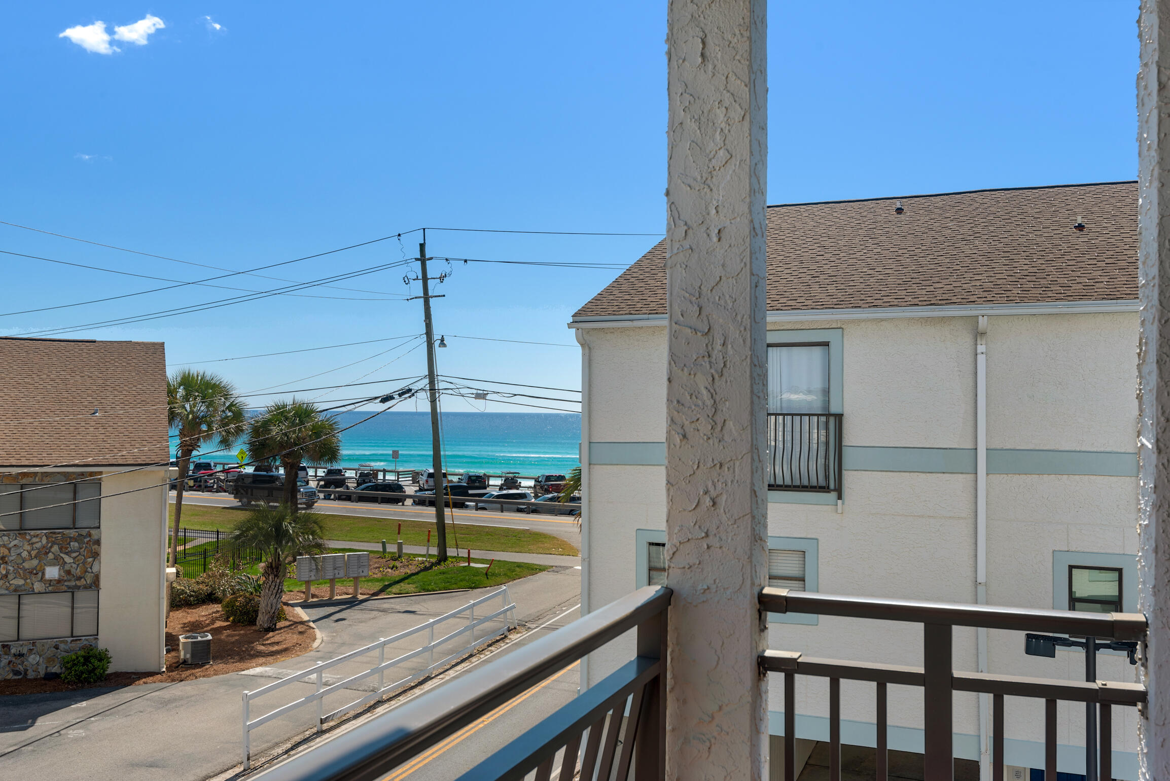 Purchase for only 10% Down! Turnkey Renovated Townhome Low HOA 2 Private Balconies 2 Covered Parking Spaces - Welcome to Costa Vista #9, where coastal elegance meets unbeatable location! Just steps from the beach and directly across from the iconic Pompano Joe's on Scenic Gulf Drive, your DREAM location is here! This fully remodeled, turnkey townhome is the epitome of stylish seaside living, offering Gulf views, two private balconies, two covered parking spaces, and one of the lowest HOA fees in the area.Spanning nearly 1450 sq feet of thoughtfully designed living space, this two-bedroom, 2.5-bath retreat has been completely updated with premium finishes and coastal-inspired decor. More... The fully renovated kitchen features gleaming granite countertops, storybook-white cabinetry, and sleek stainless steel appliances, ideal for preparing meals in style. Enjoy unobstructed Gulf views from your upper-level balcony, perfect for morning coffee or sunset cocktails. Take the wooden staircase up stairs and retreat to two spacious king suites, each offering its own private ensuite bathroom for ultimate comfort and privacy.
Throughout the home, you'll find chic wood-tile flooring, fresh designer paint, and upscale furnishings that create a refined coastal ambiance.
The spacious living area includes two sleeper sofas, making it easy to accommodate up to 8 guests comfortably.
Step outside to two private balconies - one with Gulf views and the other overlooking the community pool, offering the perfect blend of relaxation and scenery.
Enjoy the convenience of covered drive-through parking for two vehicles, a rare and valuable feature in the heart of Miramar Beach.
A full-size laundry room, half bath, and ample storage space add to the functionality and ease of this well-appointed home.
Take advantage of exclusive access to the community pool, and soak in the Florida sun just steps from your door.
Whether you're spending your day on the beach, dining gulf-front at Pompano Joe's, or exploring the nearby shops and entertainment in Miramar Beach and Destin, you'll be right in the heart of it all.
This stunning home is not only an exceptional personal retreat, but also a proven vacation rental favorite and a rare blend of location, luxury, and investment potential. Qualified buyers can purchase for only 10% down w/ local lender.