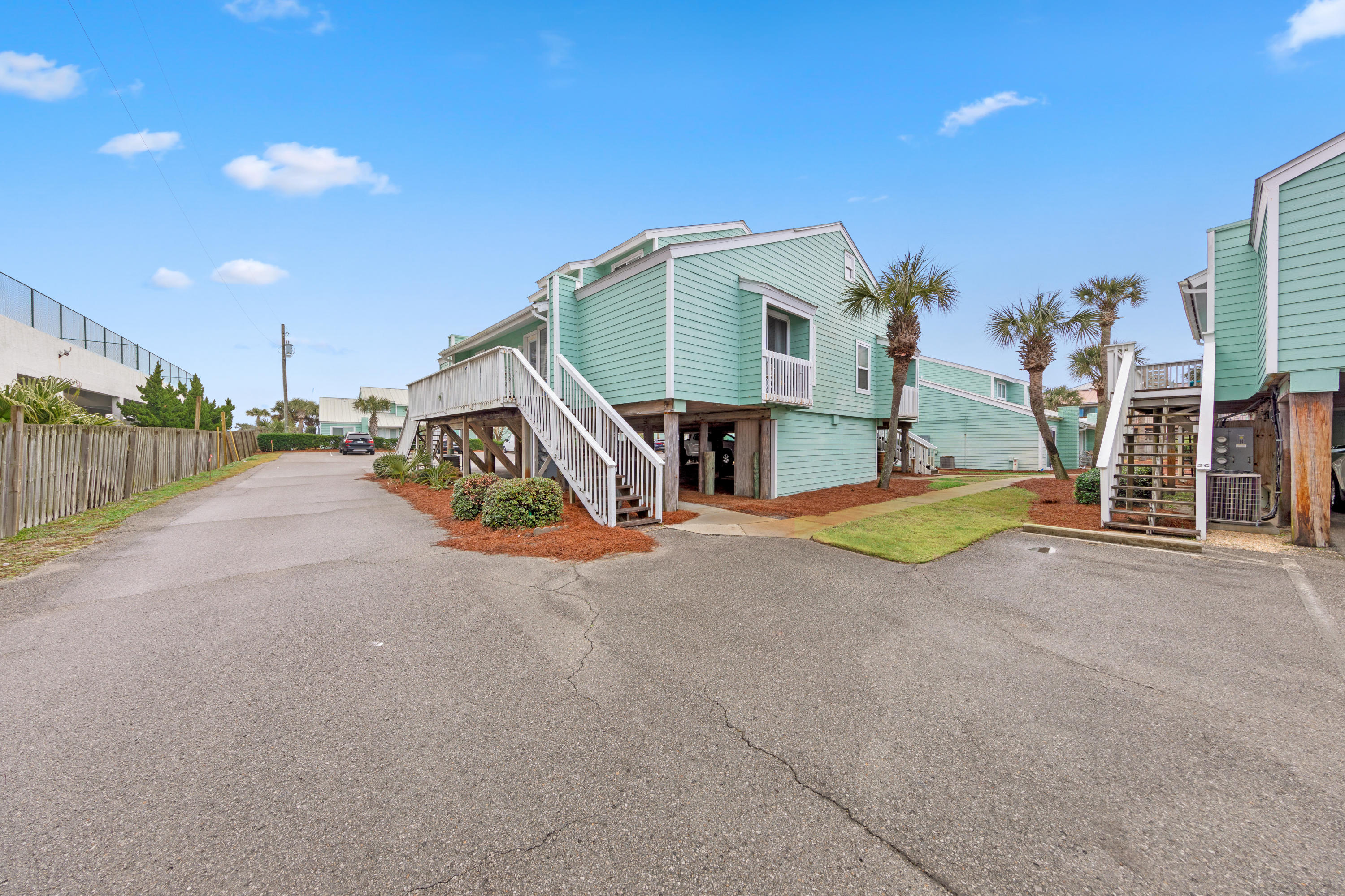A cabin on the sea is where you should be! This charming dwelling is secluded off of Scenic 98, surrounded by elevating condominiums in Miramar's most desirable location. This updated 1 bedroom, 1 bunk room, and 2 bath townhome can lodge several guests. With the master bedroom located on the second floor, additional company can occupy the downstairs nook. Amenities consist of a large pool, picnic/grill area, tennis and basketball courts, and more. This sought-after area is conveniently near local-favorite eateries, shopping, and other fun attractions that are in walking distance. Don't miss out on this great opportunity!