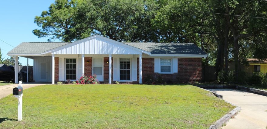 Great location! Convenient to beaches, parks, shopping, bases, and dining. Plus the schools are all within a mile, and the neighborhood has a park with playground and swings! This home has recently been refreshed and is move-in ready for years of enjoyment. New roof in 2019. HVAC is 2 years old and blown insulation has been added to the attic, for better efficiency. Water heater is 3 years old. Fresh interior paint throughout. Carpet is 3 years old. Sprinkler system for front yard has been completely rebuilt, including new pump. There is a separate parking pad for an RV or boat (no power). Seller is including a home warranty, so buy with confidence. Call to schedule your showing today!