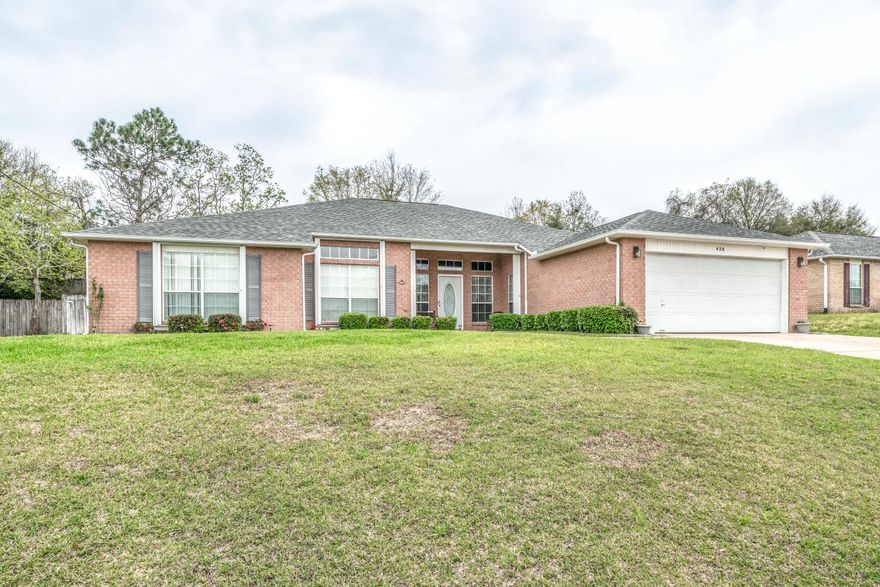 Well maintained POOL home located SOUTH of I10 in Crestview! Four bedrooms with 3 FULL baths, two living areas, + formal dining room- TONS of space! ALL major systems have been updated! Roof 2016, HVAC 2014, backyard freshly sodded, newer high efficiency hot water heater. Pool was replastered in 2017. Irrigation system, gutters throughout, hurricane shutters on all windows AND porches. Extended parking pad-bring your boat/RV!Schedule a showing today!All information deemed pertinent to be verified by buyer