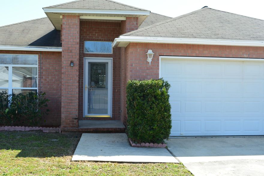 REO. Convenient Location to Hurlburt Air Force Base! This 3 bedroom, 2 bath home features a living room with crown moulding, recessed lighting, and a cozy fireplace. The kitchen has an island, glass top stove, tile back splash, built-in microwave, breakfast bar, panty and plant shelves. In the master bath there is a double vanity with cultured marble top, raised vanities with make-up area, beveled mirrors, enclosed garden tub,and two walk-in closets. Large Screened Room to enjoy the outdoors. 2 Car Garage. Call list agent for more details. This is a Fannie Mae HomePath property.