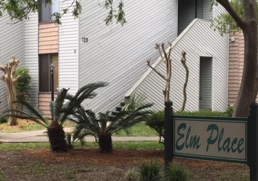 This property is ready to go! Located in the centrally located Elm Place Condos, this first floor 2 bedroom, 1 bath unit is ready for new owners. Just a few miles from this location one could be on base, on the beach, or in church! Popular area with locals and military to unit is one to see.