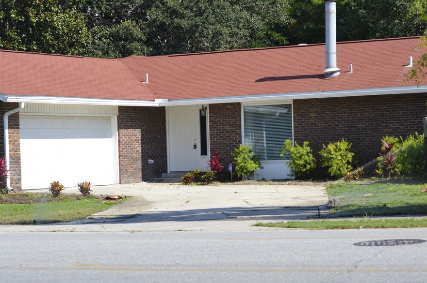 Conveniently located in the heart of Destin is this beautiful 3/2 with pool!!! No carpet or popcorn ceilings! 18'' travertine tile throughout with fresh paint on all interior walls. Brand new duct work throughout the entire home & new irrigation system. Home also features new quartz counter tops & new bath vanities. Master bath has fully tiled shower with waterfall style shower head. The master & 2nd bedroom have their own access to the fenced back yard with palm & citrus trees. This home is very ideal for entertaining with tons of cabinet space & a built-in bar area with easy access to the 320 sq. ft. lanai & 16x31 pool. This property has a 15x28 storage/work shed with electricity, in addition to the 2-car attached garage. Located within 2 miles of entertainment, restaurants. & shopping!!