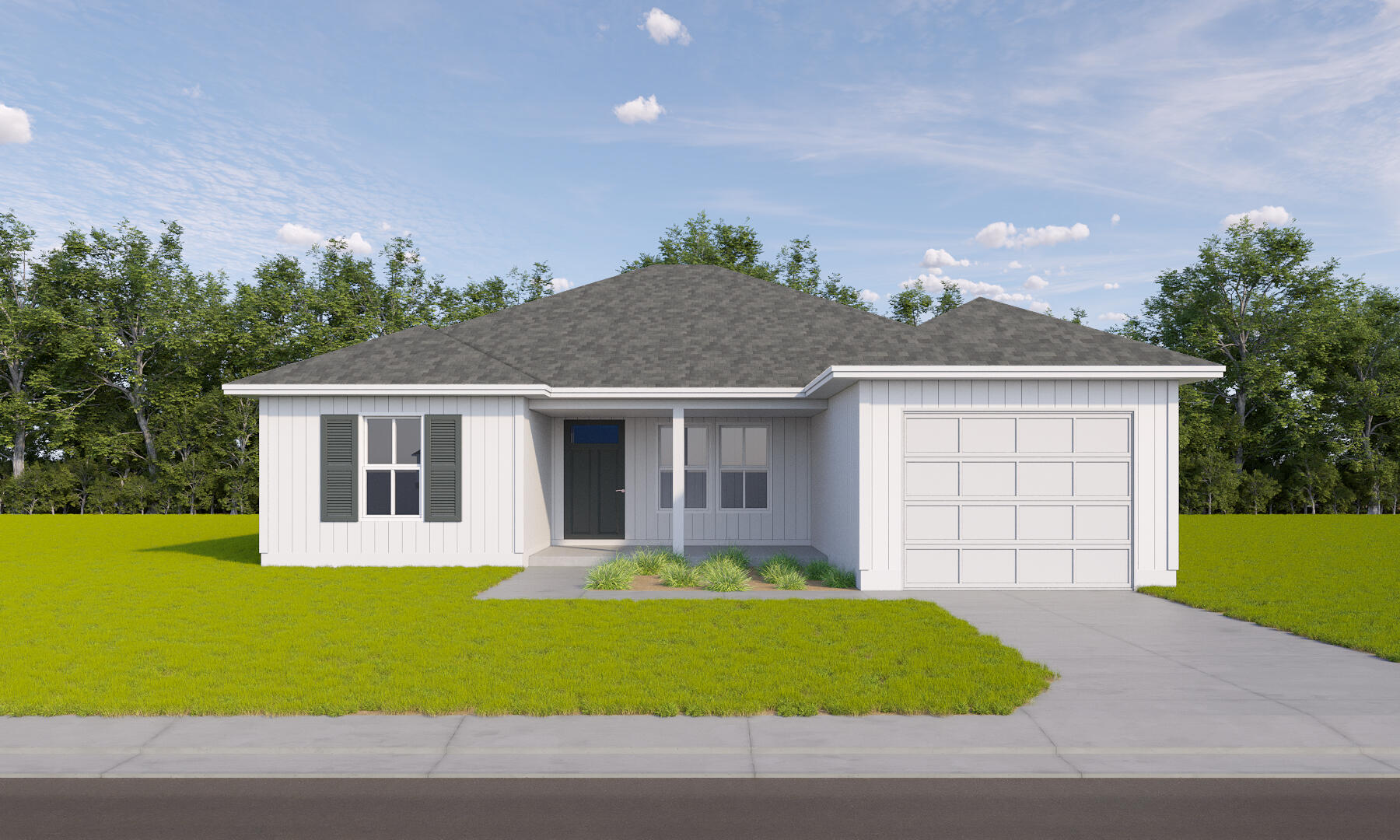 UNDER $250,000, BRAND NEW AND READY IN MARCH - Builder will contribute up to $10,000 towards buyers closing costs and/or prepaids and/or rate buydown-RESTRICTIONS APPLY.  This home sits on large lot landscaped & privacy fenced.  Front porch for relaxing, patio in rear, open floor plan w/ luxury vinyl plank flooring in common areas, carpet in bedrooms.  Kitchen and baths feature white shaker cabinets, quartz or granite countertops.  Laundry room located off the kitchen, dining area plus bar seating.  Split bedroom plan with owner's suite featuring walk-in closet, double vanities, linen storage.  Builder offers 1 YR Bldr. warranty plus 10 YR structural warranty.  Photos of similar completed home COLORS/ELEVATION WILL VARY.  Buyer to satisfy themselves to all pertinent information.