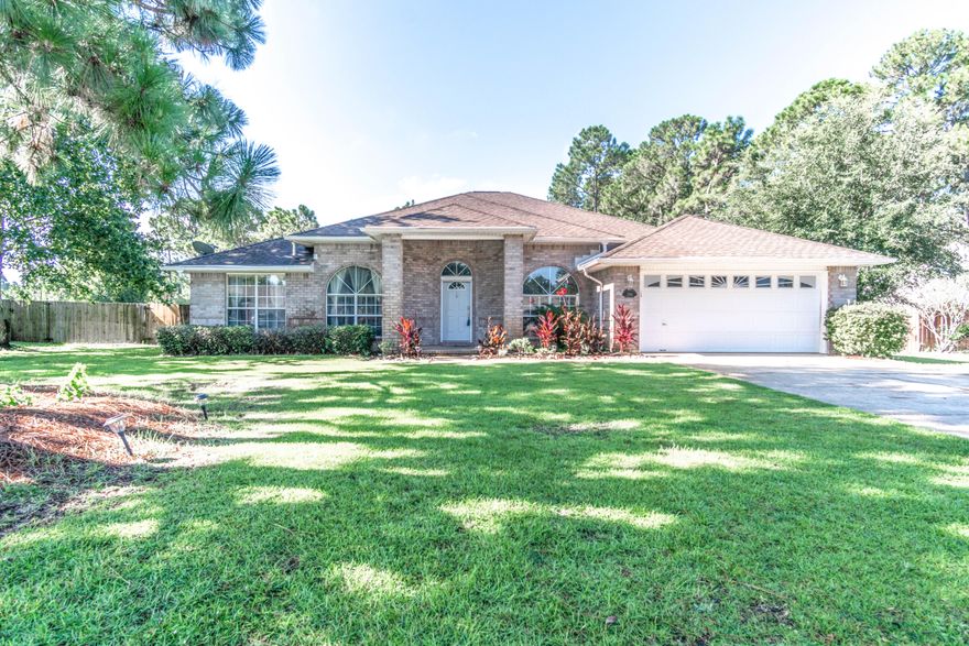 Beautiful 4 bedroom 3 bath POOL home with a spacious 3010 sq. ft. of living space. It features a bright open split floor plan with large Great Room, formal dining room, spacious kitchen, den, bonus room and screened porch overlooking the POOL and SPA. The open kitchen features bar seating and is open to allow conversation with guests in the Great Room and breakfast room. The kitchen features solid surface counters as well as all appliances, pantry and island. The large master bedroom suite is located on a wing opposite all other bedrooms. The master bathroom has separate vanities, and walkin closets. along with a soaking tub and separate shower. The bedroom itself is quite spacious allowing room for the largest of bedroom furniture. On the opposite side of the home two bedrooms.