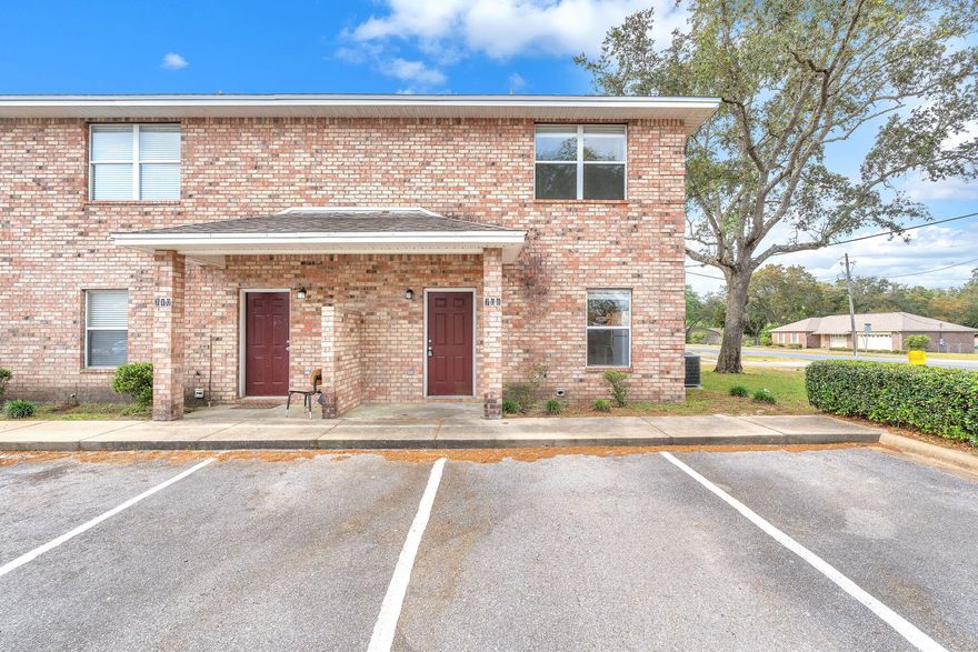Charming townhouse located in desirable Niceville. This cozy unit features 2 bedrooms and 1.5 bathrooms, providing ample space for comfortable living. Situated as an end unit, this townhouse offers added privacy and tranquility. Step inside and be greeted by beautiful tile floors that not only enhance the aesthetic appeal but also make for easy maintenance. With washer and dryer hookups conveniently available, laundry day becomes a breeze. 2 large bedrooms upstairs complete this well appointed floor plan. Don't miss out on the opportunity to call this lovely property your own. Contact us today to schedule a viewing!!