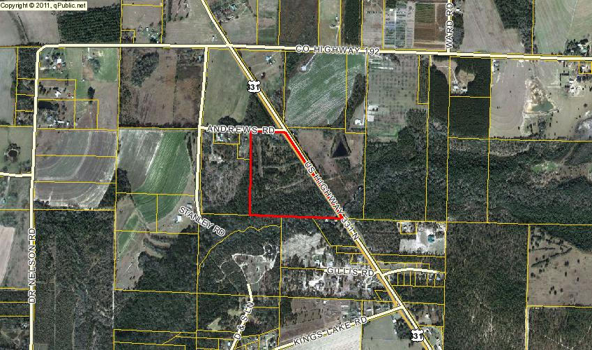 NO RECORDED SUBDIVISION - Land