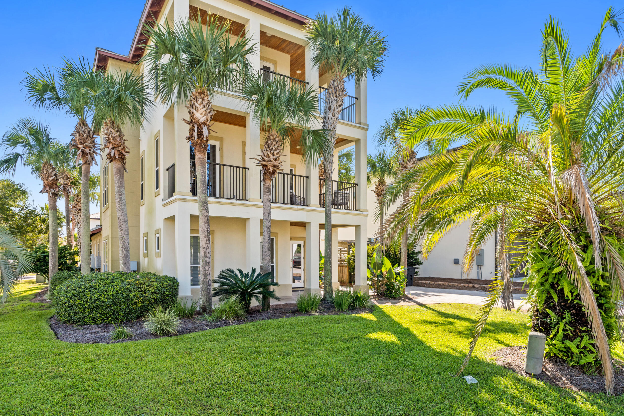 Built in equity on this Miramar Beach dream home! Listing price reduced by $900k since the peak of the market! Turn-key vacation home or vacation rental with private deeded beach access. This property can accommodate guests with ease and spacious living areas. Comfort and luxury throughout 6 separate bedrooms, 7 bathrooms, a private pool with an open deck with grilling area as well as a hot tub for hours of outdoor enjoyment and walking distance to beach access! Televisions in every bedroom and open living area as well as a game console for entertainment indoors. A jetted whirlpool tub in the Primary bedroom, gorgeous kitchen with granite countertops, a gas stove, stainless appliances and plenty of cabinet space to create any of your culinary desires! The lower level living area has its own kitchenette. This property has literally everything in addition to being centrally located to dining, shopping and within a short walking distance to the community pool and your very own private access to world famous emerald coast beaches-truly a Florida paradise!