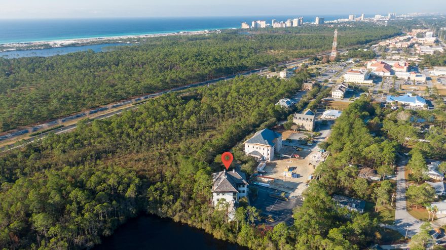 Superb office space conveniently located near Sandestin/Sacred Heart Hospital with access to 30a only minutes away.  Unit 102 of the Continental Pacific building is located on the ground floor of the building.  The Continental Pacific building is located at 249 Mack Bayou Loop- just off of Mack Bayou Road.  Office consists of two executive offices, a printer/storage room, a small breakdown and a common area that has served as a conference room/receptionist area in the past.  Immediately available for lease on a 3 year lease.  Monthly rent of $1,967 plus tax includes utilities of power, water, trash and all CAM fees