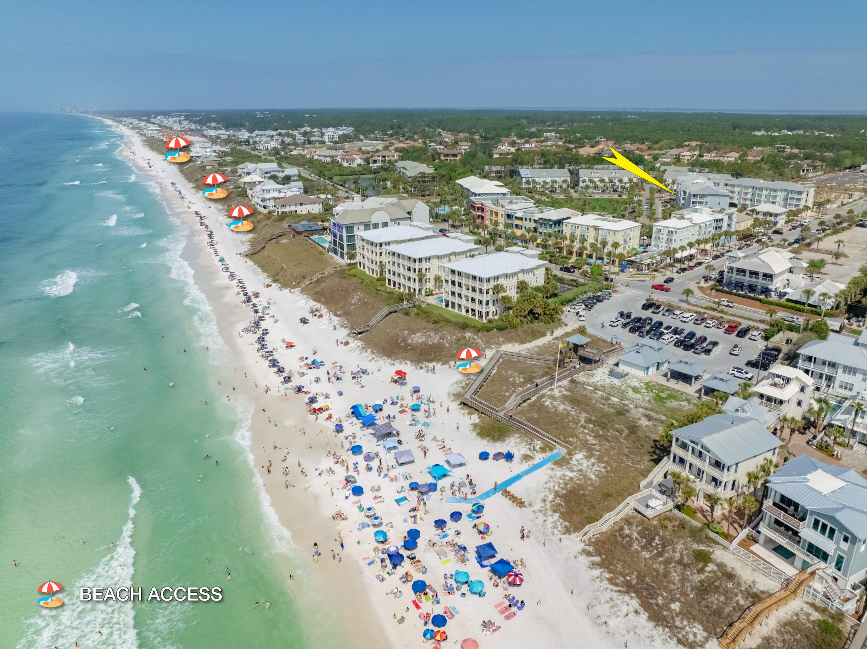 NEW LISTING! This condominium boasts a fantastic 30A location in Gulf Place Residences just across from the private deeded beach access and the public beach access at Ed Walline Park, one of the most coveted locations for enjoying the gorgeous Emerald Coast on Scenic 30A! Enjoy your own cozy hideaway just steps from the shops, restaurants, amenities, and entertainment at Gulf Place and South Walton. A great investment property or vacation retreat. Coordinate your showing today! Please inquire for further details including the beach chair service offered!