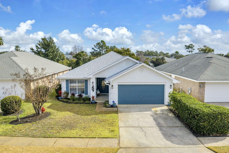 This well-appointed four-bedroom, two-bath home offers 1,919 square feet of comfortable coastal living in the desirable Paradise Retreat neighborhood of Miramar Beach, complete with  320 feet of private deeded beach access.  Also golf cart friendly neighborhood. Whether used as a primary residence, second home, or income-producing property, the layout and location provide exceptional versatility.Inside, the open living spaces feature travertine flooring, upgraded recessed lighting, and stainless steel appliances, creating a bright and functional environment for everyday living and entertaining. The home flows seamlessly to a private outdoor area where a six-person hot tub is nestled within a naturally landscaped setting, offering a relaxing retreat after a day at the beach. Recent improvements include a new roof in 2024, fresh exterior paint and landscaping, and previously updated HVAC and gas water heater, adding long-term value and peace of mind. The property has a proven vacation rental history while still maintaining the feel of a comfortable coastal home.

Offered furnished with flexible options for partial or unfurnished arrangements, this Miramar Beach property presents an excellent opportunity to enjoy beachside living with strong long-term appeal in a well-established neighborhood.