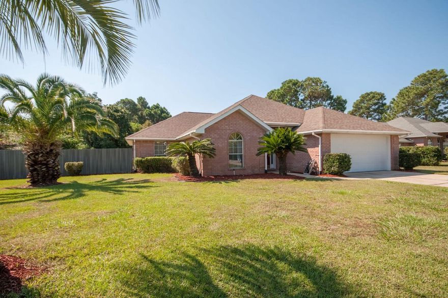 SOUTH SIDE OF HWY 98 WITH SOUND ACCESS AND ALL THE UPGRADES.NEW ACACIA HARDWOOD FLOORS IN THE FOYER, KITCHEN AND DINING ROOM. STAINLESS APPLIANCES, GRANITE COUNTER TOPS, ALL WOOD CABINETS IN KITCHEN. STEP INTO THE LIVING ROOM THAT IS OPEN AND FILLED WITH LIGHT WITH A FIRE PLACE AND VAULTED CEILINGS. LARGE MASTER BEDROOM WITH VIEWS TO THE SPACIOUS BACK YARD. WALK IN CLOSET, DOUBLE SINK, LARGE SEPARATE SHOWER,AND SOAKER TUB IN MASTER BATH. SPLIT FLOOR PLAN WITH OTHER BEDROOMS AND BATH ACROSS THE HOUSE FOR PRIVACY. FORMAL DINING ROOM IS PART OF THE OPEN FLOOR PLAN. THERE IS AN OFFICE FOR EXTRA SPACE. SCREENED IN PORCH FOR YOU TO ENJOY YOUR MORNING COFFEE AND AN EXTENDED PATIO IN THE FENCED BACK YARD THAT IS PERFECT FOR COOK OUTS.