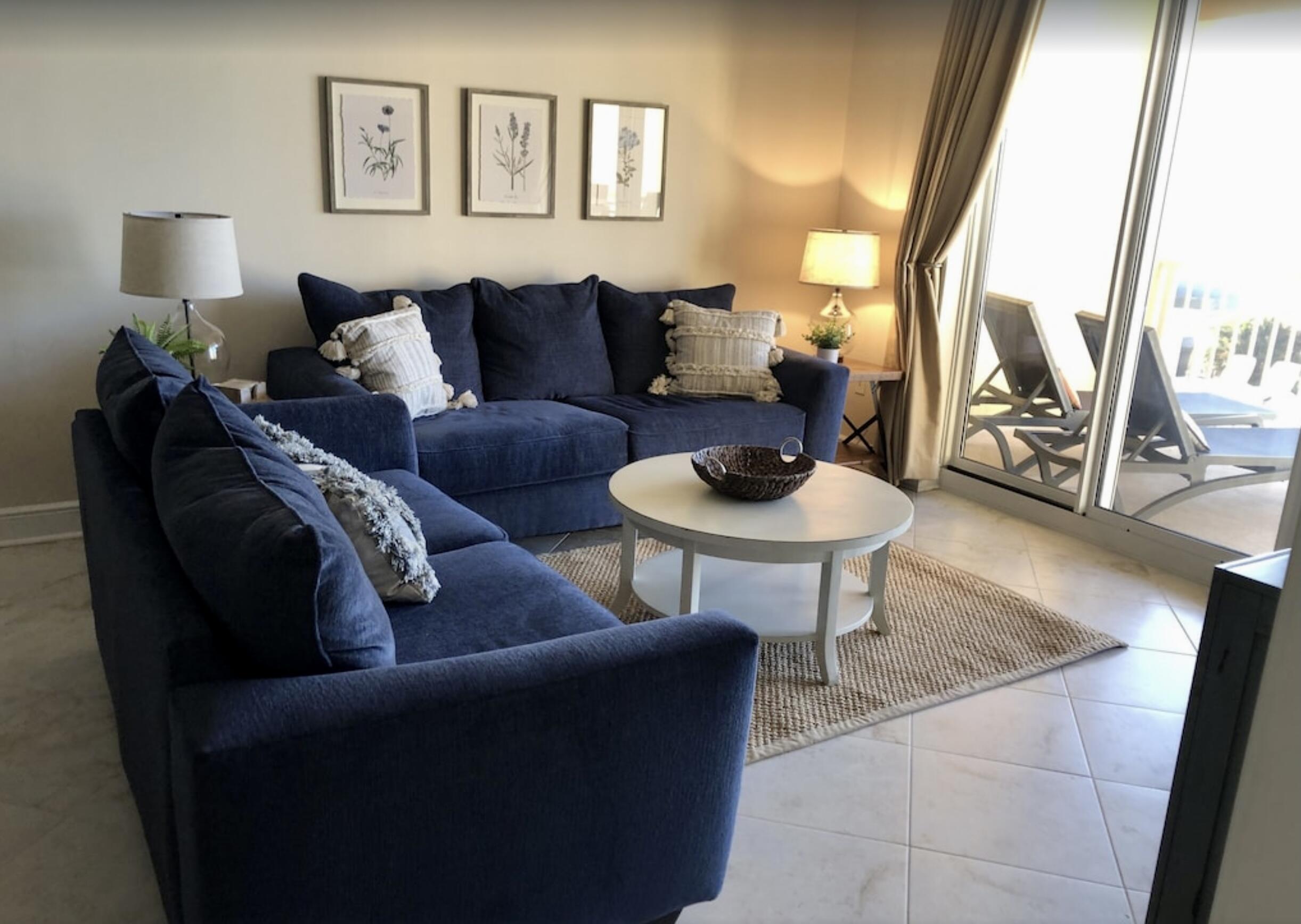 UNDER CONTRACT WITH 72 HOUR KICK OUT CLAUSE. Seller says bring ''Back up'' offers. This exceptional Gulf Front condo features 3 bedrooms and 3 baths. Spacious living area, dining area and kitchen are perfect for family vacations. Kitchen features stainless appliances, granite counter tops and stunning views making cooking a pleasure. Two bedrooms have king beds while the third has bunk beds with a pull out trundle! Covered parking is another perk!! Azure is the ultimate family beach destination.