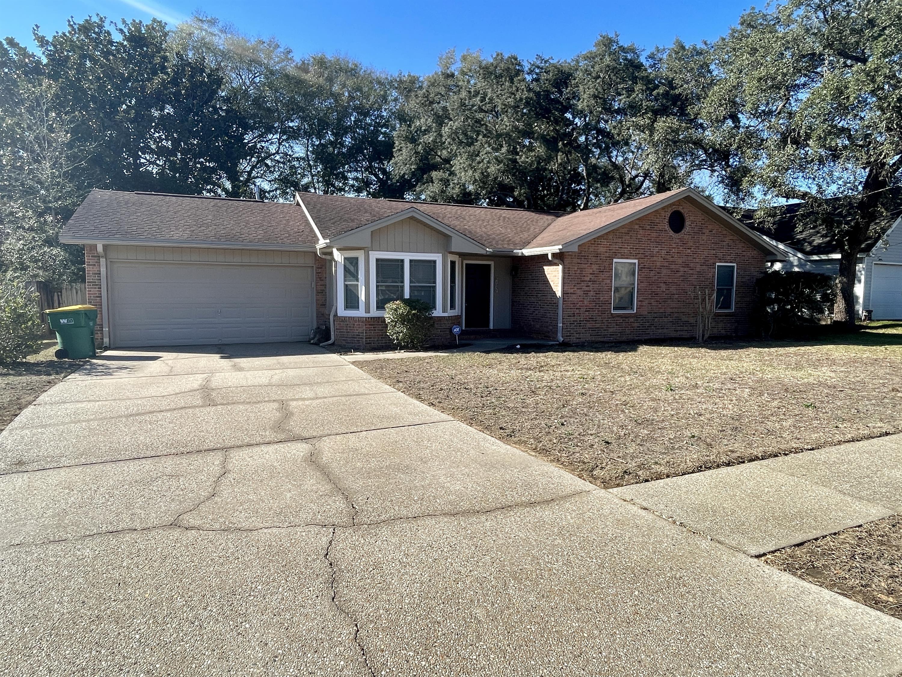 AVAILABLE FEBRUARY 1.... 3 bedroom 2 bath home located in the heart of Niceville about 1/2 mile to Niceville High School and Ruckel Middle School.  Hardwood and Tile throughout with carpet only in the 2 spare bedrooms.  The living area boasts a cathedral ceiling, view of the backyard and fireplace.  W/D hookups are located within the garage.   Pets may be considered on a case-by-case basis with prior owner approval and a non-refundable pet fee.  Sorry no indoor smoking including vapes.