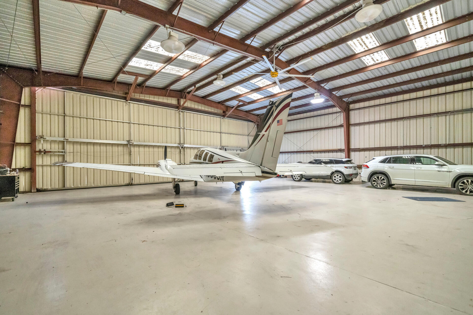 The Destin Executive Airport (DTS), located in the heart of Destin, Florida, rarely offers private leaseholder interest in hangar opportunities. We are now offering one of the most price-effective airplane hangars at DTS. The related ground lease matures in approximately (9)-years, on May 31, 2033. The conditioned metal building contains manual swing doors and is oriented at a prime end-cap location, adjacent to the taxiway, and convenient to the FBO to utilize the host of supporting aviation services. Please inquire for further details and to schedule a private showing. Hangar Depth: 45' Height in Center of Hangar: 15' Swing-Door Opening Width: 50'