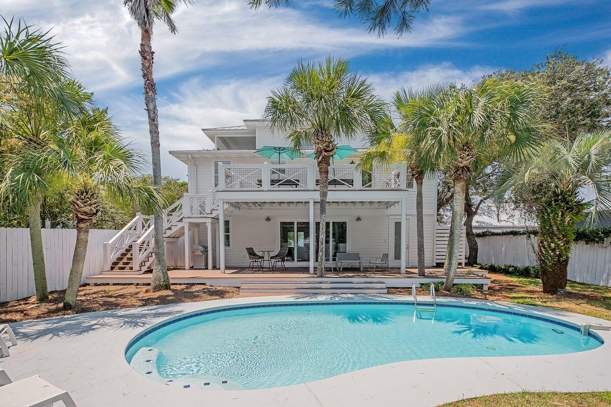 Welcome to 192 Hilltop Drive, a stunning coastal retreat nestled in the heart of Santa Rosa Beach, Florida. This exceptional property is ideally located on 30A, offering the perfect blend of relaxation, luxury, and picturesque surroundings. Completely remodeled and turn-key, this home is rental ready, making it an excellent investment opportunity or an idyllic vacation escape. It features 6 bedrooms and 5 full bathrooms, and has been updated to today's level of finish and sophistication. It has been refreshed with a professional paint job inside and out, brand new HVAC, water heaters, and everything on the inside has been meticulously updated.As you step inside, you'll be greeted by a tastefully furnished interior that exudes charm and sophistication. The attention to