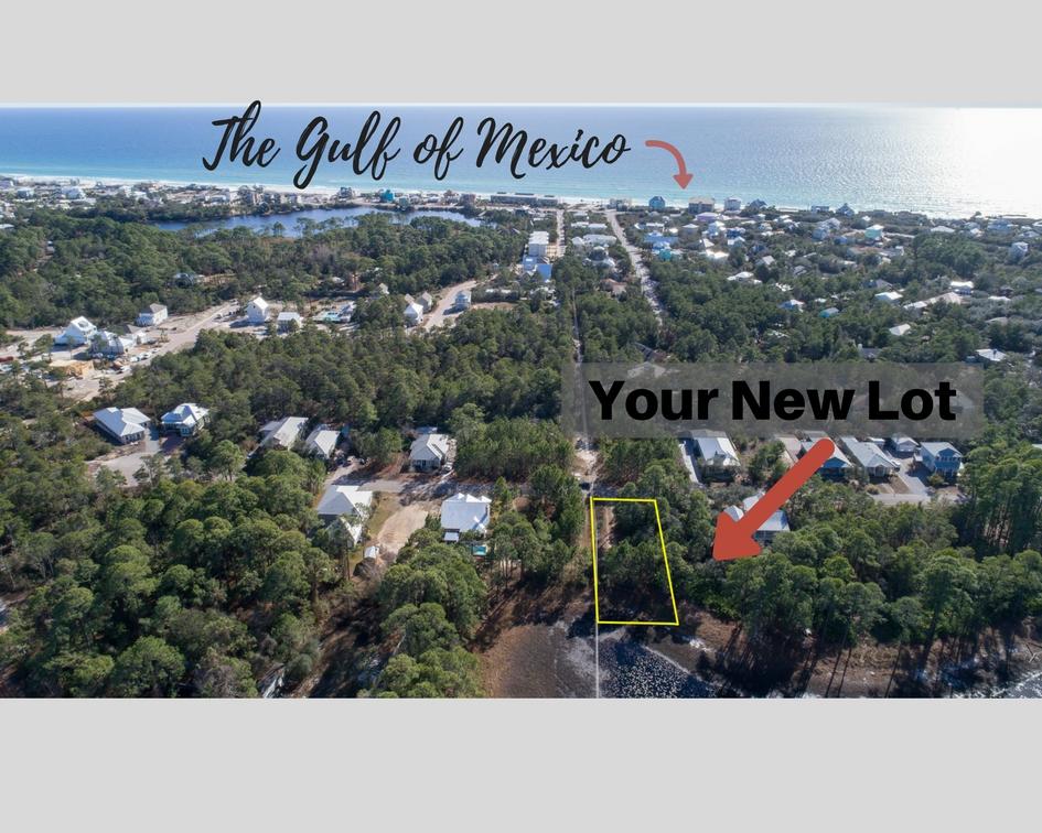30a lot for sale NO HOA!!It has a short walk, bike or golf cart ride to the local Stallworth Preserve Beach Access. On the quiet side of 30A West, build your dream home just under a mile from the Gulf of Mexico and a short distance to Van R. Butler Elementary. The lot backs up to Peace Pond and Nature Preserve. This lot is under 3 miles from the Shops at Grand Boulevard Sandestin.