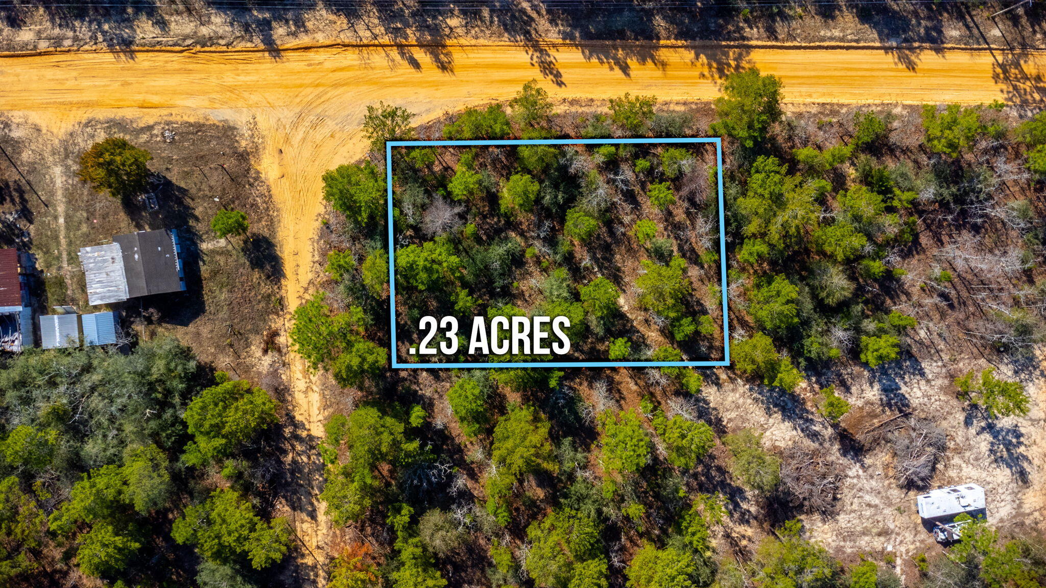 This lot is a very nice wooded, level lot on the corner of a public road & private road in the Mossy Head area. It is approximately 80 feet wide & 125 feet deep (estimates only). Zoned rural low density & located in flood zone X according to the County GIS map; Making it a great location to build a home or setup a manufactured home. Power is available along the street & public water is available in the area. However the tap fee will need to be paid through Mossy Head Water Works. There is no public sewer available. Therefore a septic system will need to be installed.
