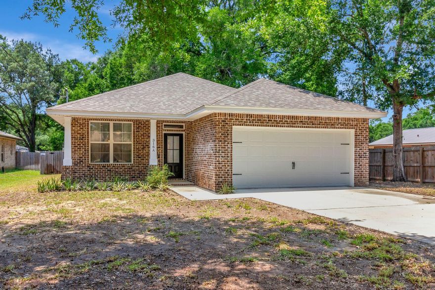 For Rent: Stunning 4 Bedroom, 2 Bath Craftsman Style Home! Discover your new home in this beautiful all-brick Craftsman style house, built by Mike Parish Builders in 2020. This spacious 4 bedroom, 2 bath residence combines modern amenities with classic charm, offering comfort and convenience in every detail.Property Features:Granite Countertops: Elegant and durable surfaces perfect for cooking and entertaining.Stainless Steel Appliances: Includes refrigerator, stove, dishwasher, and microwave for a sleek, modern kitchen.Breakfast Bar with Pendant Lighting: A cozy spot for casual dining or morning coffee.Deep Stainless Steel Sink with Restaurant-Style Kitchen Faucet: Functional and stylish for all your kitchen needs.Oil Rubbed Bronze Hardware: Featured throughout