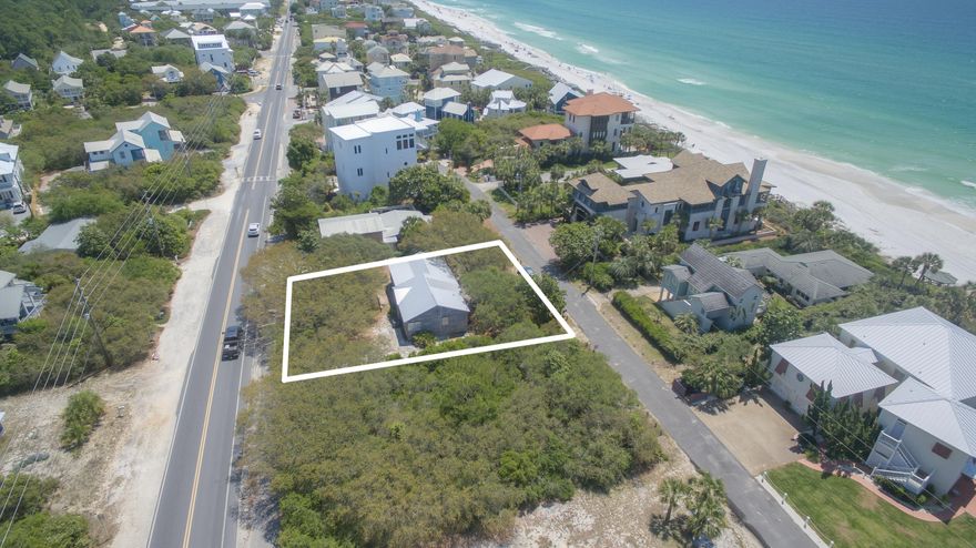 Location! Location! Location! This large lot located on quiet Montgomery Street is steps from two public beach accesses and features forever gulf views from the back deck. The 3 bedroom, 2 bath home is one of the original 30-A beach cottages! One row from the sugar-white sand, in the heart of Seagrove Beach, this location is a short jaunt from Seaside square, and minutes from The Hub, Alys Beach, Rosemary Beach and 30Avenue.