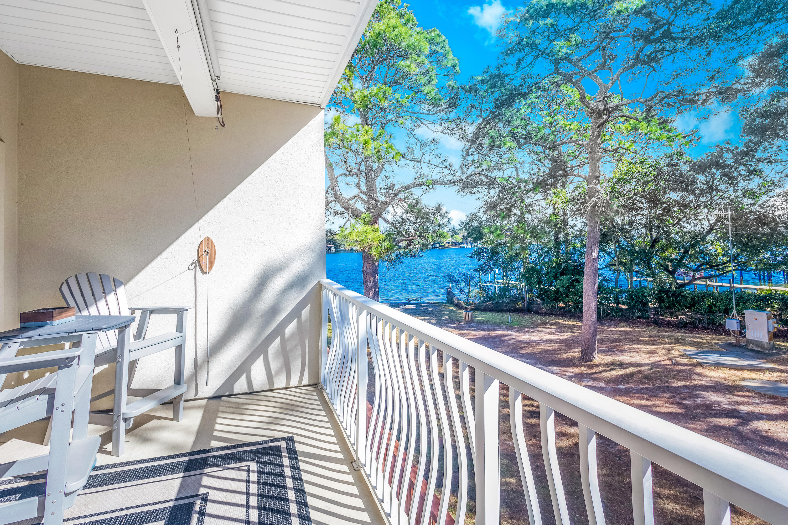 Gorgeous, completely remodeled condo with boat slip in Ft Walton Beach! Located on the shores of Cinco Bayou, the Laguna Landing complex offers incredible privacy to owners with no short term rentals. The fully-furnished condo features a private balcony, an open living area & an L-shaped kitchen with granite countertops & stainless steel appliances. The unit also showcases several upgrades including new tile flooring, paint, lighting & windows throughout, new vanities in the bathrooms, new walk-in shower in owner's bathroom, and new water heater & HVAC (both 2021). The condo comes with a 50ft boat slip with a new 16k boat lift & pilings. The complex is located within 5 miles of Eglin AFB & within 3 miles of Okaloosa Island & public beach access. Schedule your showing today!