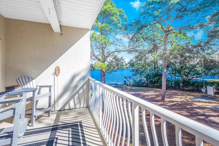Gorgeous, completely remodeled condo with boat slip in Ft Walton Beach! Located on the shores of Cinco Bayou, the Laguna Landing complex offers incredible privacy to owners with no short term rentals. The fully-furnished condo features a private balcony, an open living area & an L-shaped kitchen with granite countertops & stainless steel appliances. The unit also showcases several upgrades including new tile flooring, paint, lighting & windows throughout, new vanities in the bathrooms, new walk-in shower in owner's bathroom, and new water heater & HVAC (both 2021). The condo comes with a 50ft boat slip with a new 16k boat lift & pilings. The complex is located within 5 miles of Eglin AFB & within 3 miles of Okaloosa Island & public beach access. Schedule your showing today!
