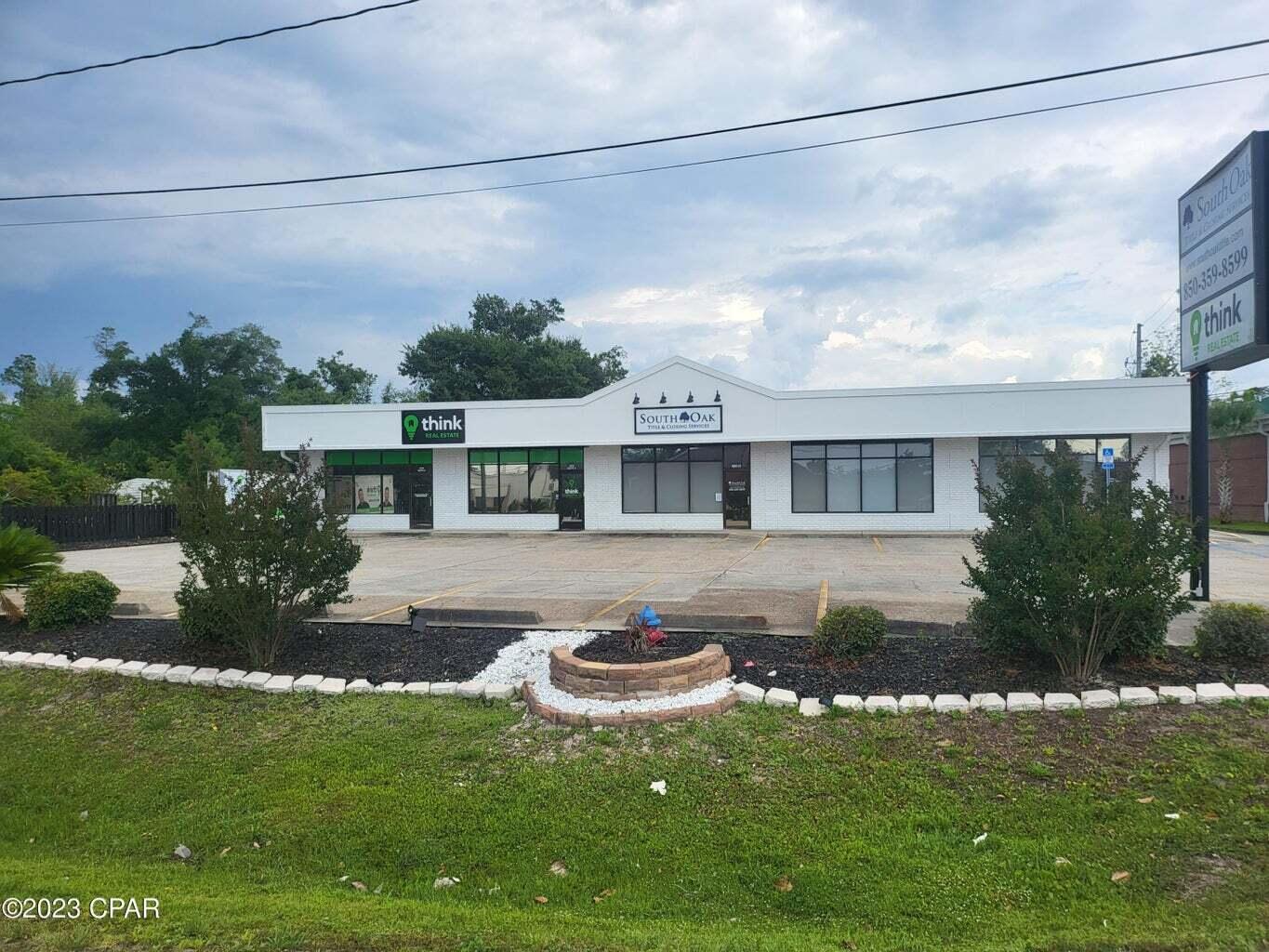 Welcome to a lucrative investment opportunity in Panama City, FL. This prime commercial property at 2810 Hwy 77 offers a solid income stream with a favorable cap rate of 7.1%. With an occupied space and annual tenant income of $163,823 this property ensures long-term financial growth.Featuring two buildings (front 5,000 sf & back 6,000 sf) totaling 11,000 sq ft, this property houses thriving tenants including South Oak Title, Think Real Estate, and Mochas & Minis. The combined tenant income of $163,823 annually guarantees a steady cash flow.Strategically located on Hwy 77, this property enjoys excellent visibility and high traffic exposure, with consistent demand for commercial space. Close to amenities and businesses, it leverages the city's economic growth for maximum return