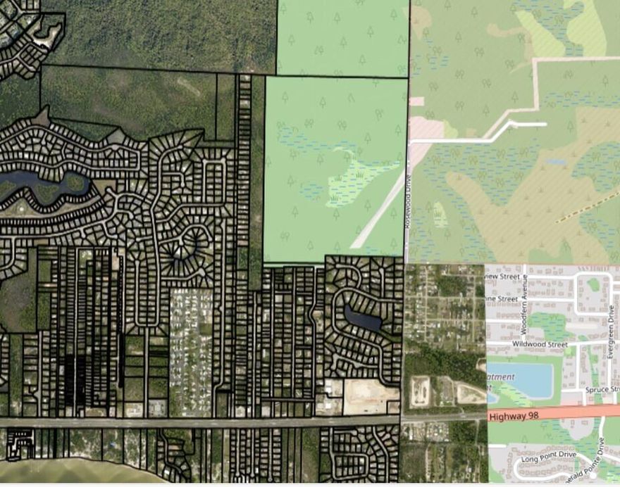 SINGLE FAMILY SUBDIVISION OPPORTUNITY!!!  Approx 15 Acres of Residential Property in sought after Southeast Navarre, FL.  Located less than 1 Mile from the Okaloosa County Line and the New Publix Shopping Center / 8 Miles to Hurlburt Field / 5 Miles to Navarre Beach!  Property Borders Hurlburt Field on the East & North.  Zoned R1 Single Family. Sewer available on Wind Trace Rd.  Adjoining Parcels 21-2S-26-0780-0UU29-0000, 21-2S-26-0780-0UU28-0000, 21-2S-26-0780-0UU15-0000 on Crescent Wood may be available for additional Purchase. Buyer to Verify all Dimensions and Information!
