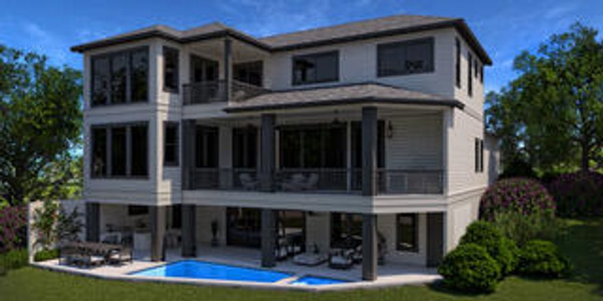 NEW HOME ON LAKE POWELL IN INLET BEACH Experience extraordinary lakefront living in this stunning 4,432-square-foot, 5 bedroom, 5 bath residence on Lake Powell. Designed with both comfort and entertainment in mind, this home offers a lifestyle unlike any other--where boating to the beach and upscale dining on the east end of the famous highway 30A are all part of your everyday experience.The main level welcomes you with an open-concept living, kitchen, and dining area with a master suite, ideal for entertaining while taking in the lake views from the expansive balcony.  Downstairs the Lake/Pool level offers a bunk room,  a game room, media room and full bath, perfect for gatherings after a perfect day of boating to the beach. Hardwood and shell stone floors flow seamlessly throughout, adding warmth and elegance to every space.  The third floor features an additional master suite, 2 additional bedrooms and 2 bathrooms, each offering serene vistas of the lake and surrounding lush vegetation. 

Outdoor living is at its finest here. A sparkling private pool, complete with an outdoor kitchen, creates the perfect backdrop for entertaining or relaxing under the Florida sun. From your private dock complete with boat lift,  you can launch straight into boating adventures on Lake Powellthe largest coastal dune lake in North America.

Located just moments from 30A Avenue, you'll enjoy effortless access to world-class dining at favorites like Amigos and Amici 30A, Cuvee 30A, and Aja Elevated Asian Kitchen, along with boutique shopping and local hot spots. The new pedestrian underpass makes reaching the white sandy beaches of the Gulf of Mexico and the charm of Rosemary Beach both easy and convenient.

This home is more than just a residenceit's a lifestyle. A rare opportunity to enjoy the very best of both beach and lake living awaits.

