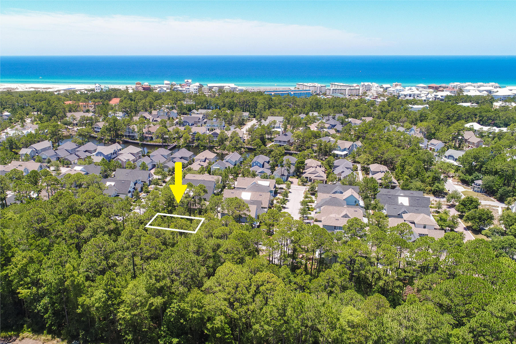The perfect lot for your own perfect beach refuge is here in WaterSound West Beach. You make all the decisions for style, colors, materials and what kind of front porch, deck or patios you want for a nice indoor-outdoor lifestyle. This is the only cottage lot available on the market right now, and it's a corner wooded lot on a dead end street. Privacy abounds, along with the amenities offered by this master-planned community.WaterSound is a secluded, seaside village with more than a mile of white sandy beach, and this lot is but a few blocks from it. Recreational facilities are available to homeowners, along with a beach club, charming walking paths, sand dune walkovers and parks. In this neighborhood, you find boardwalks with stunning views of Camp Creek Lake.