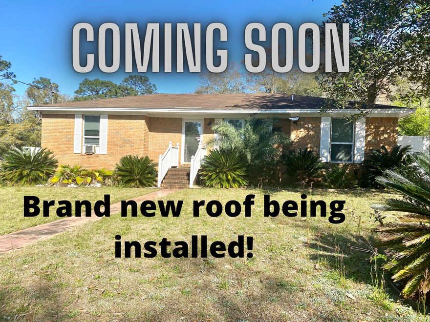 Brand New Roof! Workshop with upgraded electrical! Florida room! Large corner lot with automatic gate, RV hookup w/sewer dump and white vinyl privacy fencing! Wood burning Fireplace! This 2 bedroom 1 bath brick home features 1437 sqft feet living space, plus an additional 240 sqft Florida room with separate AC unit. The open floor plan with 2 separate living areas makes this home feel even larger. The Kitchen features wood cabinets with granite countertops.This home has central heat and air but there are also window units left by the owner in case you want to limit what and where you cool. If you are tired of renting and want your own space to put all those HGTV ideas to use then this could be YOUR next home sweet home. Act fast! This one is conveniently located and priced to sell quickly.