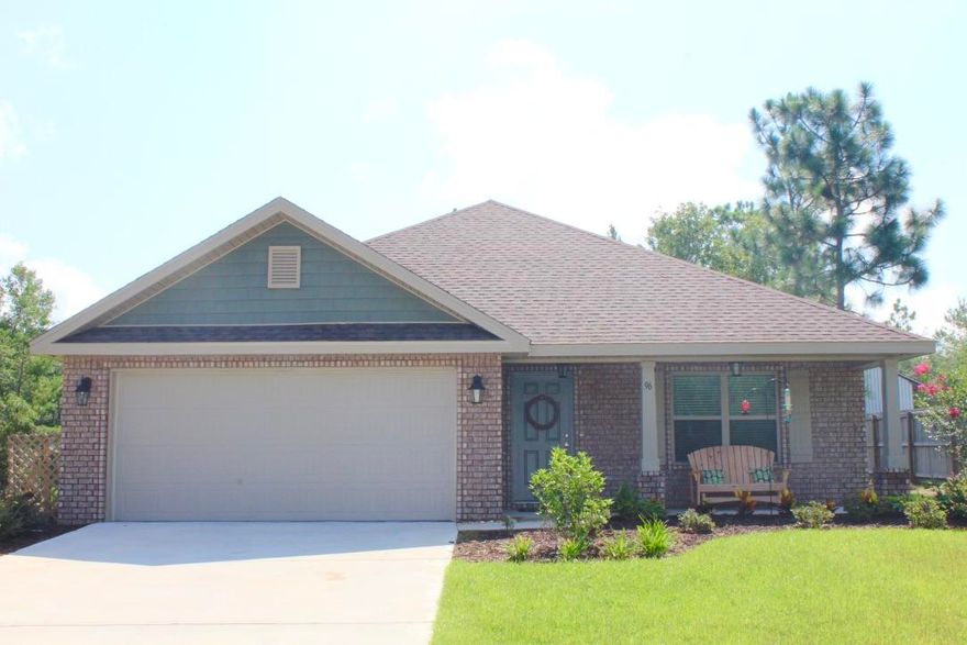 IF ONLY THE BEST is good enough for you! You will love this 3 bedroom, 2 bath brick home. Open and airy. Lots of light. Home was completed in 2016. It features an over-sized office and open kitchen, dining, & living area. The cabinets, counter-tops, & flooring have been upgraded in the kitchen and bathrooms. Magnolia Lake Estates has a gated community like feel to it. One way in and one way out. All homeowners have private lake access. Great fishing! Don't miss out on this spectacular home! Shown by appointment. 24 hour notice, Please.