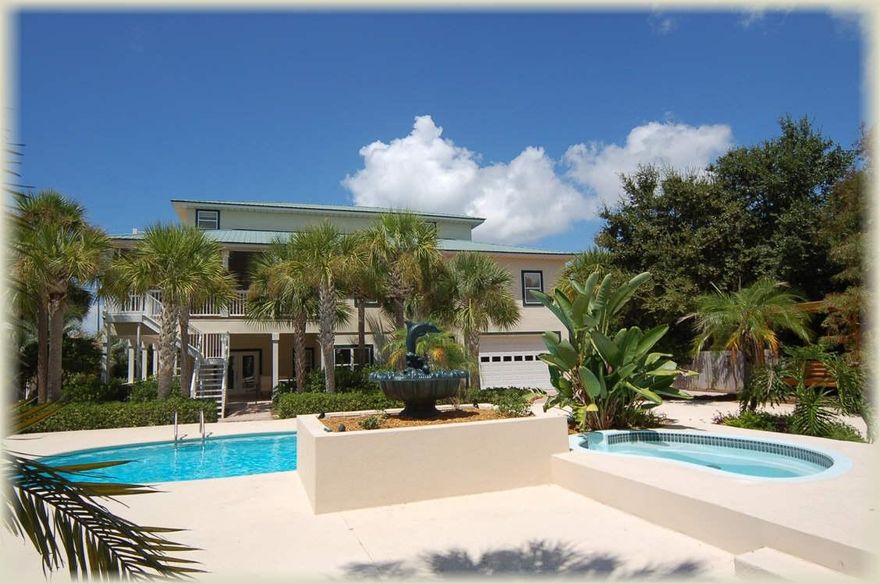 $200,000 ANNUAL GROSS RENTAL INCOME! INCREDIBLE OPPORTUNITY AT THIS PRICE! JUST REDUCED! BRING OFFER! Huge compound on South side of 30A, situated on two large lots with over 6600 sq ft of living space and another 2,500 square feet of covered porches. Incredible opportunity to own your own gated compound! Gulf Views! This home can accommodate 27 guests and is only steps from the public beach access. Adjacent 3rd lot is also currently for sale which is currently part of this compound. The home includes 2 fireplaces, two 2 car garages, 10' ceilings!