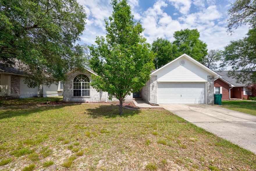 Welcome to the perfect starter home or investment property! This charming residence boasts 3 bedrooms, 2 bathrooms, and a host of desirable features that make it an ideal choice for comfortable living. Upon entering, you're greeted by vaulted ceilings that create a sense of spaciousness and airiness in the living room. One of the highlights of this home is its practicality, as there's no carpet throughout, making cleaning and maintenance a breeze. The screened-in back patio is perfect for enjoying the Florida weather year-round! Located on the south end of Crestview, this home is convenient to Duke AFB, 7SFG, Camp Rudder, and Eglin AFB!