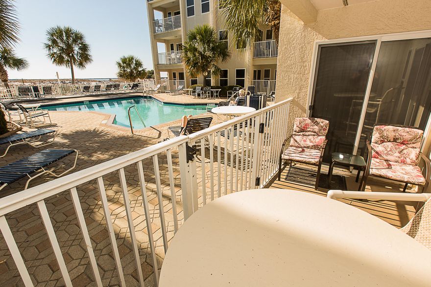 NEW PRICE!!!VERY NICE TURNKEY 2 BEDROOM 2 BATH CONDO IN A SMALL QUIET GATED COMMUNITY ON HOLIDAY ISLE. TASTELY FURNISHED AND UPDATED. STACK WASHER DRYER, OPEN KITCHEN. WALK OUT FROM YOUR PATIO TO THE POOL AND THE DUNES AND GULF. PRISTINE PASS AND DUNE VIEWS FROM THE LIVING ROOM, BEDROOM AND PATIO AREA. COMPLETELY FURNISHED ON ESTABLISHED RENTAL PROGRAM. WILL DO $20,000 + ANNUALLY. OWNER PET FRIENDLY. CLOSE TO BE ON OR AFTER JULY 23,2016.