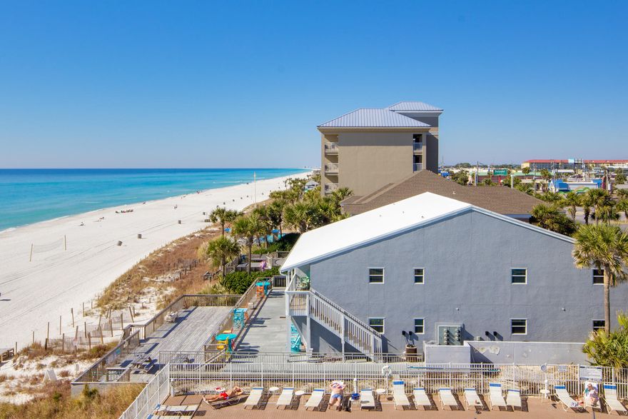 UNDER CONTRACT..ACCEPTING BACK UP OFFERS...Attention Investors & Developers!! Gulf Front Multi-Family 8 Unit Development located on West End of Front Beach Road. Not for sale individually, ALL units sold together. Rental Projection $328k. Seller will entertain owner financing with 25% down. Call for details. Zoned Commercial High Intensity which allows structure to go 150ft. up. Fair Oaks is situated on 75 feet of Gulf of Mexico & is conveniently located 1/2 mile West of Pier Park, minutes to International Airport & 30A Corridor. Information deemed Reliable but not Guaranteed.''