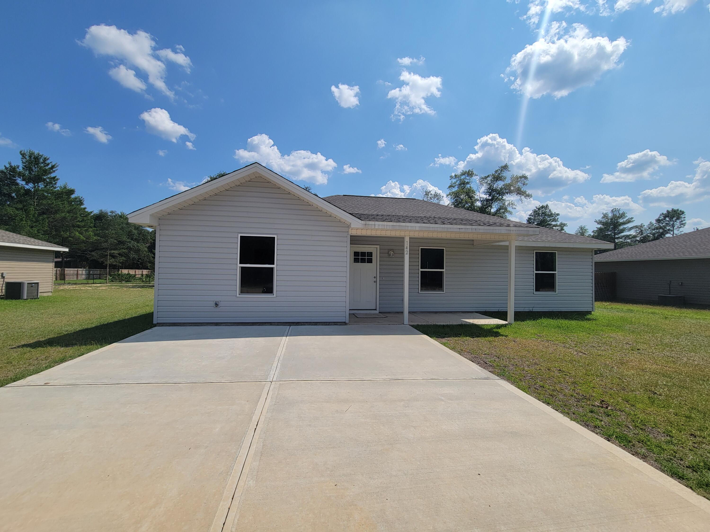 Check out this brand new home that is finished and ready to move in! Builder has just discounted it....This new home has 1516 s.f. with central air/heat, shingle roof, with 3 bedrooms, 2 bathrooms, stove and dishwasher. Home will easily qualify for FHA, VA, Conventional OR 100% financing through the Rural Development Program. Super buy for the right family! A lot of square footage for the dollar!