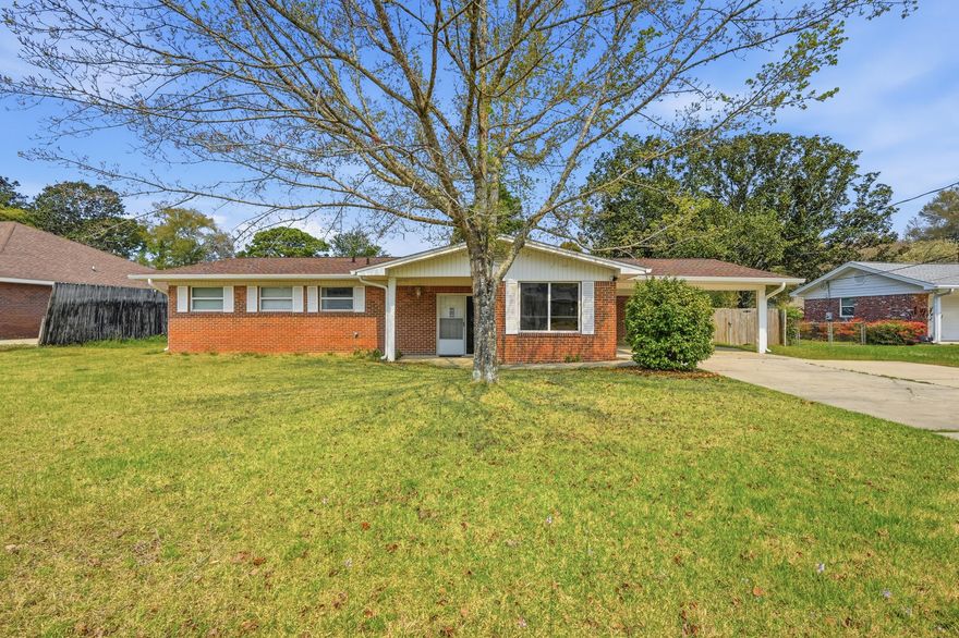 Welcome to Poquito Bayou: Where Your Next Chapter Begins! You've just found your perfect home, a charming ranch-style, 3-bedroom, 2-bath house nestled in the coveted Poquito Bayou community. The hard work is done--the sellers have made a thoughtful investment in repairs, and with a little love from you. You'll be blessed with years of loving memories.  Will you be playing lively games on your oversized yard, then cooling off with a relaxing tan by your sparkling swimming pool? Getting sun kissed as you envision converting the shed into your own stylish poolside bar, making your home the go-to spot for neighborhood gatherings?In addition, you're just a short walk or bike ride from the community recreation center. Will you be reeling in your catch of the day, hosting a barbecue with stunning water views, or taking a refreshing swim?  With the community boat ramp only 0.25 miles from your door, what's your water toy of choice? Will you load up the boat to cruise to Crab Island, or perhaps paddleboard, tube, or kayak through one of our beautiful, smooth bayous? Awh, yes, these beautiful emerald waters are waiting. Poquito Bayou isn't just a place to live; it's a lifestyle waiting to be discovered. The cooler is packed, the sun is out, and the water is warm. Welcome Home!