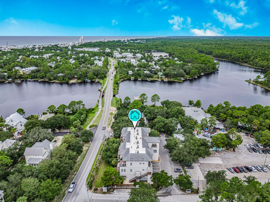 : Welcome to 5231 East County Highway 30A, Unit D, Santa Rosa Beach, FL - a modern, fully furnished waterfront retreat with 2,669 sq. ft. ofluxurious living space. Located in Eastern Lake Village, this property would make the perfect primary, secondary, or a vacation rental! Close proximity to30A's beautiful beaches and popular restaurants, this property has it all! This motivated seller presents a stunning 4-bedroom, 3.5-bath home with 10ft highceilings, 8ft interior doors, hardwood flooring, and so much more! This beautiful property perfectly blends contemporary design with coastal elegance.Entering through the inviting foyer, you'll find an open-concept living area adorned with hardwood floors and expansive windows that frame breathtakingwaterfront views The gourmet kitchen features top-of-the-line appliances including a gas stove and sleek countertops, ideal for both casual meals and entertaining.

The primary suite offers a serene escape with a luxurious en-suite bathroom, while three additional bedrooms provide ample space and comfort. Enjoy the convenience of in-unit laundry, air conditioning, and much much more!