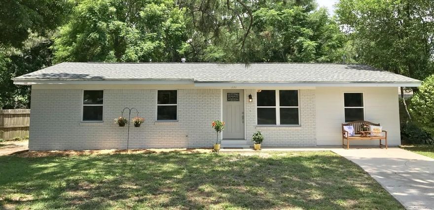2017/2018 FULLY RENOVATED! This turn key house has been completely remodeled to look & feel like a new construction dream home. Basically rebuilt 4 bedroom home has been taken down to the studs. All electrical wiring replaced bringing it up to 2018 code. Roof completely replaced w/ new plywood & architectural shingles in 2017. All new insulation was blown in attic & new duct work installed. All windows & doors replaced adding natural light. This sleek & modern kitchen has all new stainless appliances, white cabinets, undermount sink w/gorgeous granite countertops. Glazed porcelain tiles add consistency throughout entire floor plan. This high-end bathroom features custom tiled floor & shower. Property is located on a corner lot w/easy access to Hurlburt Field & Hwy 98.