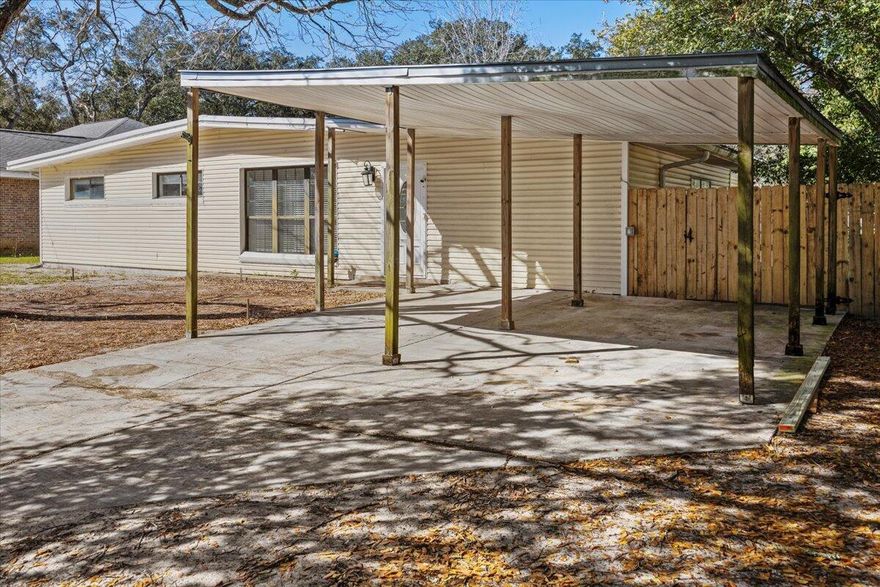 Price Improvement!!!  Flexibility is key! This house definitely provides that!!! Fresh paint and newly installed flooring! Bring your offers!  First-time home buyers, investment property... Good to go!!  Outdoor areas are a blank canvas! pecan, persimmon and pear trees adorn the backyard.  Refurbish the coy pond and create your own tranquility.This charming 4 bedroom, 2 bathroom home has a garage converted to a living space (you decide.. bedroom, man cave, woman cave, office, craft room, game room???), covered patio a generous back yard with storage shed.  Metal roof from 2019, newer AC and water heater as well.seller is motivated.!.!