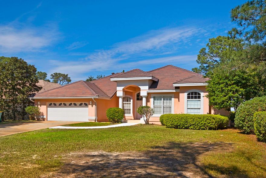 LOCATION, LOCATION AND VIEWS TO DIE FOR!! THIS HOME BOASTS OVER A HALF ACRE LOT WITH 133 FEET OF DEEP WATERFRONT ON THE CHOCTAWHATCHEE BAY! IT'S OPEN FLOOR PLAN AND 12 FT CEILINGS THROUGHOUT MAKE THE HOME OPEN AND BRIGHT TO MAXIMIZE THE BAY VIEWS. THIS SPLIT BEDROOM FLOOR PLAN (WITH A DESIGNATED OFFICE SPACE WHICH COULD BE USED FOR A FOURTH BEDRO0M) HAS WATER VIEWS FROM ALMOST EVERY ROOM. YOU ARE SURE TO ENJOY COOKING IN THE GOURMET KITCHEN. IT HAS A VIKING GAS RANGE AND WARMING DRAWER AND TOP-OF-THE-LINE APPLIANCES. THE LARGE MASTER BEDROOM OVERLOOKS THE BAY AND IT'S HUGE BATHROOM HAS A STEP-DOWN SHOWER AND GARDEN TUB. RELAX OR ENTERTAIN AROUND YOUR POOL WITH IT'S LANAI AND FOUNTAIN...DID I MENTION THE VIEWS? YOU MUST SEE THIS HOME TO BELIEVE ALL OF IT'S AMAZING ASSETS.