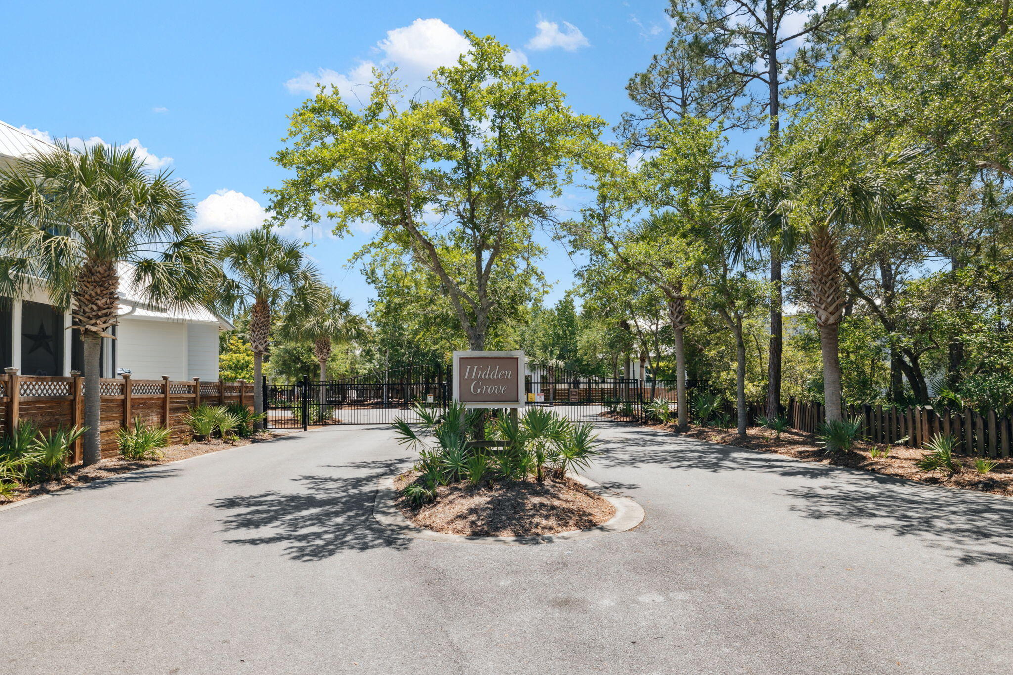 Wonderful building lot in the gated enclave of Hidden Grove. This wonderful Florida cottage style community is in the ideal SRB location, convenient to 30A, Sandestin and more. Lots of new homes in the community. Amenities include pool. Don't miss your opportunity to build in this premier gated neighborhood.