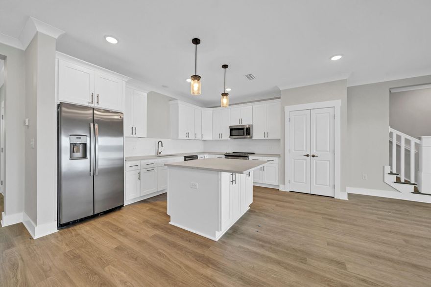 Newly constructed in Fall of 2022, Beach Lofts consist of 12 luxurious townhomes. Slightly off the beaten path and right in the middle of everything Destin has to offer. Boshamps and other restaurants are a short distance. Property boasts 9 ft. ceilings, 2 car garage, modern features (quartz countertops, stainless steel appliances, etc.), beautiful large pool and a spacious courtyard overlooking the pool. 100% financing available with builder incentives.