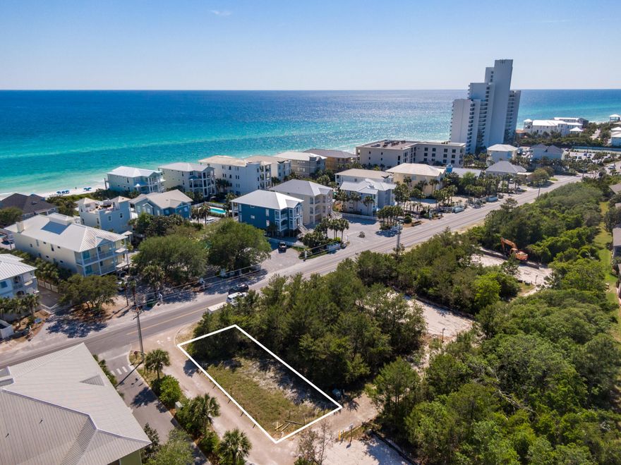 Located in the heart of Seagrove, Cote D' Azur is one of the best locations on Scenic Hwy 30A east of Hwy 395. This spacious lot is being sold with plans affording gulf views, a dedicated beach access and is ideally situated near fabulous local eateries & boutiques. The 30A bike path is perfectly located across the street providing convenient access to Seaside, WaterColor and Grayton Beach to the West, with WaterSound Beach, Alys Beach and Rosemary Beach to the East. This private community consists of only 13 homesites which offers homeowners a quiet, peaceful place to relax.