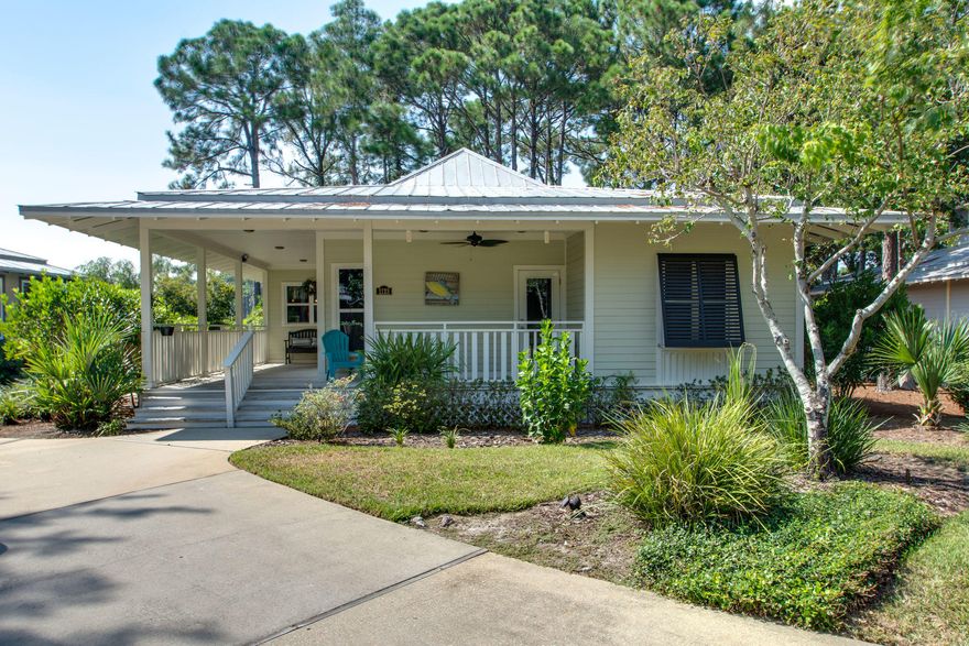 The only Active listing in Prestwick Place! 3 bedroom, 3 bath Florida style cottage in the sought after, quiet neighborhood, Prestwick Place, located in Sandestin Golf & Beach Resort. Homeowners have beautifully maintained the property and kept in pristine condition. Updated quartz countertops in the kitchen, stainless applicances. Large, shaded screened in back porch overlooks golf course and lake. Complete list of updates in documents. Do not miss this rare chance to own in one of the best neighborhoods inside the Sandestin gates.