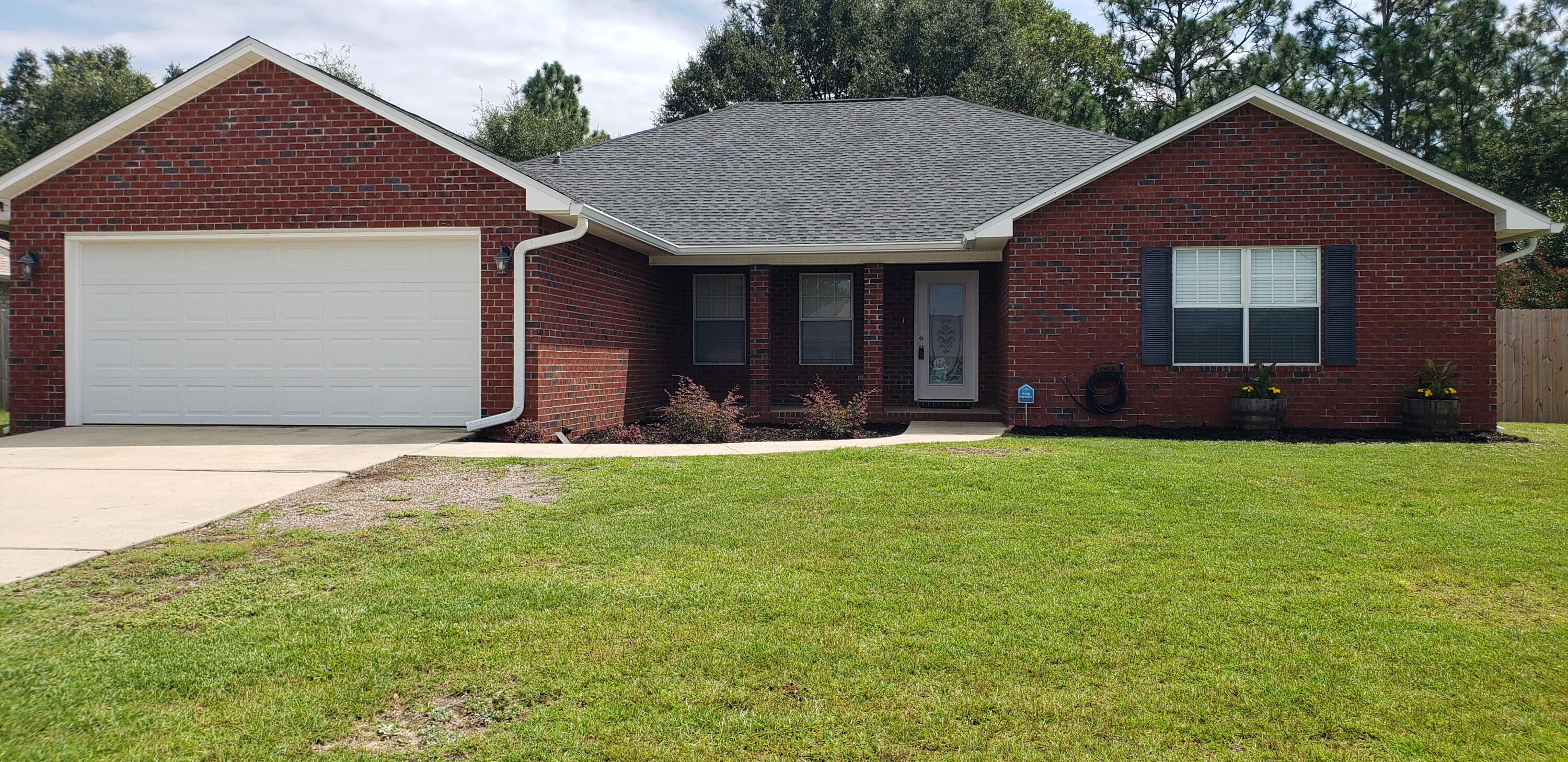 Lovely all Brick, Split Bedroom Floor plan home in the Heart of Crestview with 2375 sf. New Dimensional Roof & Seamless Gutters installed August 2021. Open floor plan with Great Room, Dining Room, Breakfast Nook & Kitchen complimented with laminate flooring. 4 Bedrooms with loads of closet/storage space. Home has been newly painted through-out. Kitchen features all New Stainless Appliances, good size pantry & breakfast bar. Master Bedroom features tray ceiling. Large Master Bath has garden tub, separate shower, double vanity and large walk-in closet. Walk-in closets in 2 other Bedrooms. Good size Laundry Room with cabinet storage. List of updates available upon request. All dimensions & measurements deemed to be correct, buyer to verify.